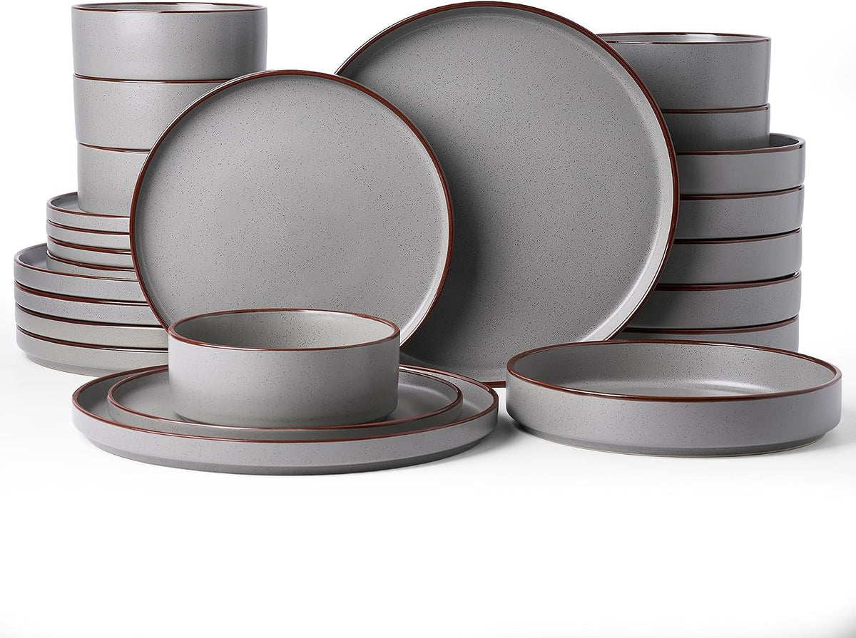 nebula-ridge-24-piece-dinnerware-set-with-pasta-bowls-dark-gray