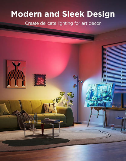 Govee Tree Floor Lamp with 3 Rotatable Lights, Compatible with Matter | Luminblend Technology, Standing Lamp with 64 Dynamic Scenes, Music Sync, Smart Floor Lamp for Living Room, Bedroom, Office7