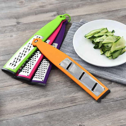 4PCS Multi-Purpose Vegetable Slicer Set Stainless Steel Cheese Grater & Vegetable Chopper for Vegetables Fruits Hand-Held Shredder Cutter Grater Slicer Kitchen Tool9