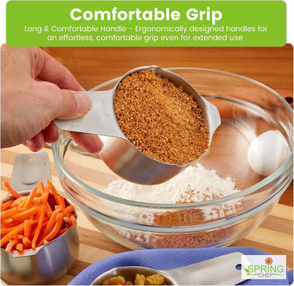Stainless Steel Measuring Cups Set of 7 with Pour Spout5
