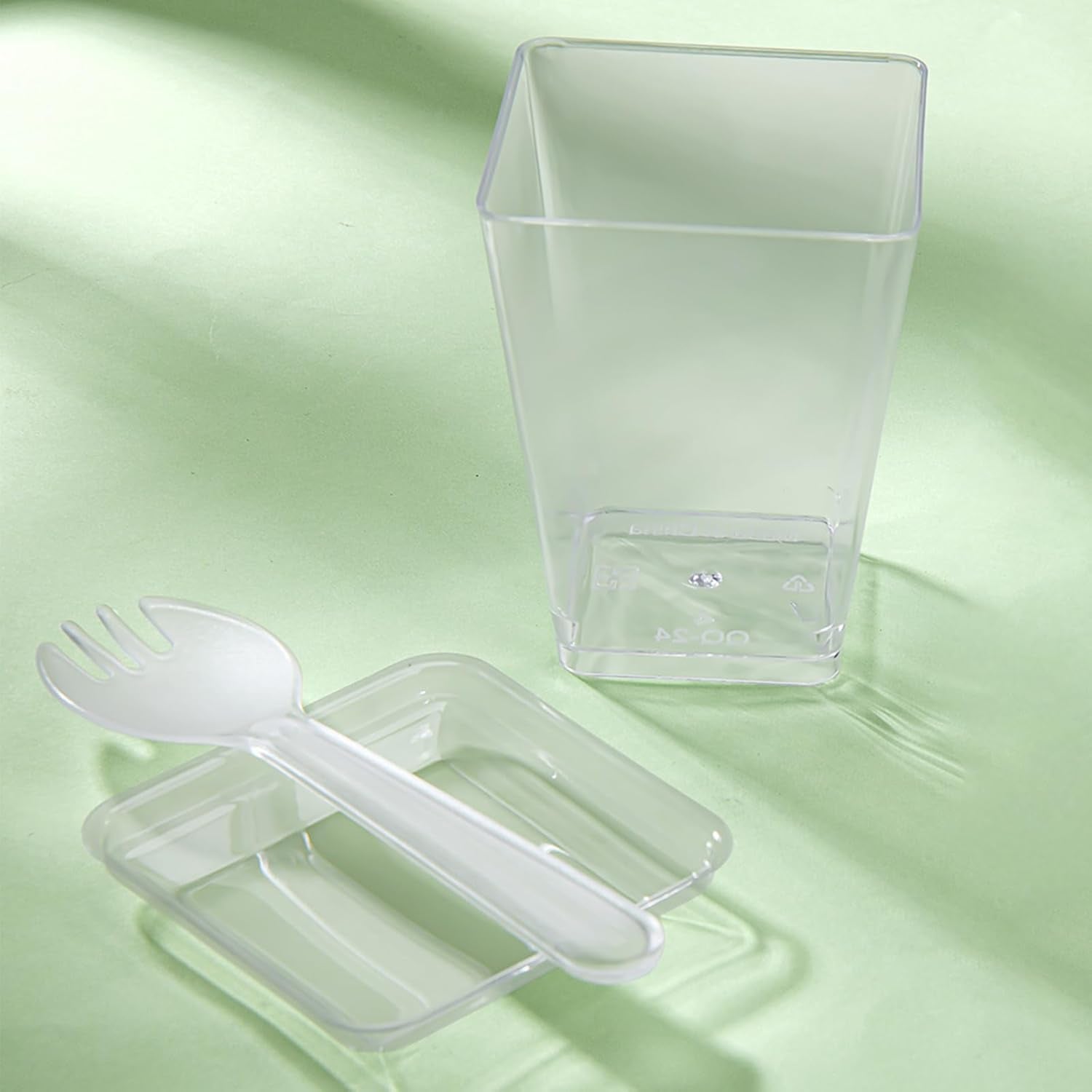 300-pack-100-set-clear-dessert-cups-with-lids-and-spoons-5-4oz-mini-dessert-cups-reusable-square-parfait-cup-for-party-appertizer-christmas