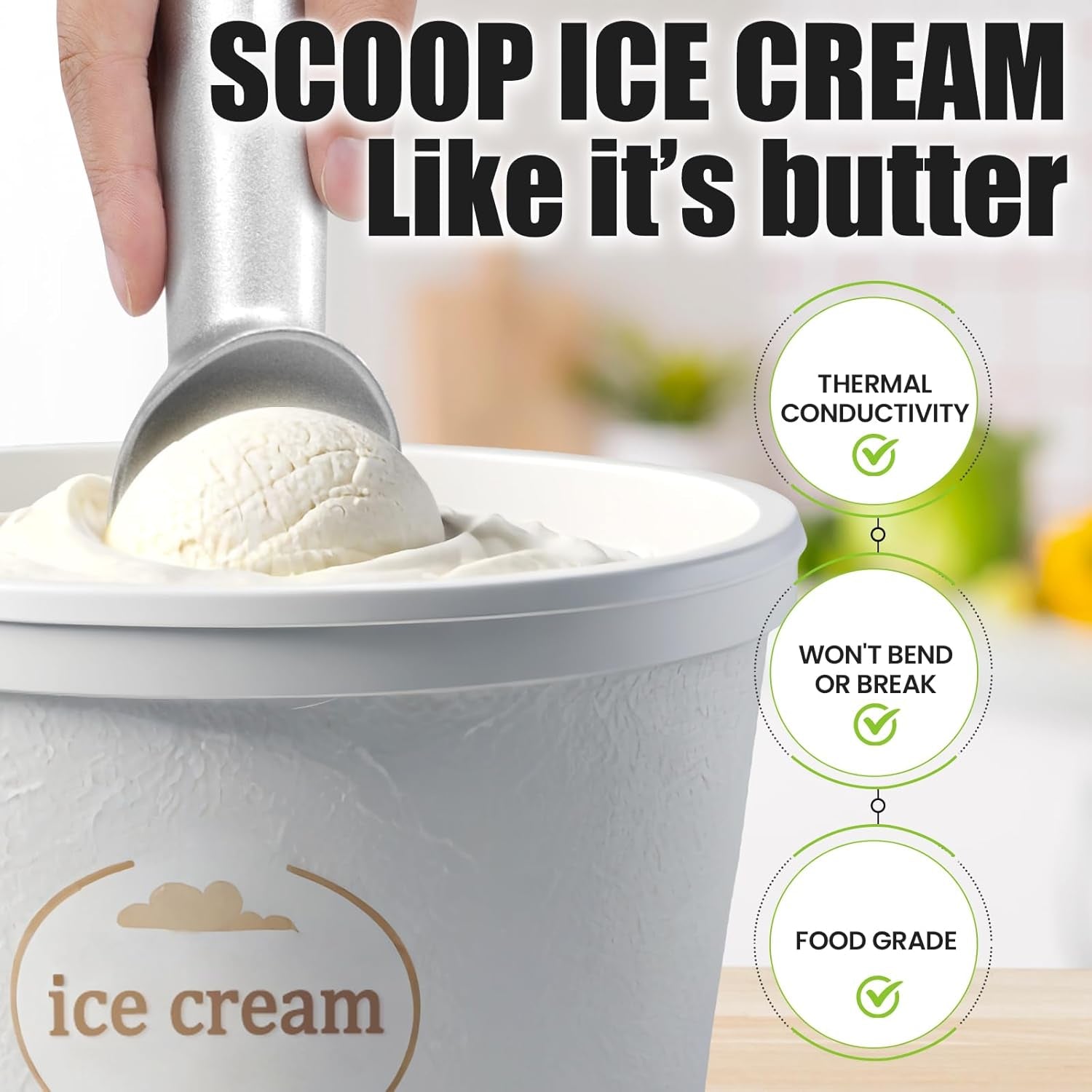 7-inch-ice-cream-scoop-one-piece-nonstick-aluminum-ice-cream-scooper-professional-metal-ice-cream-spoon-durable-easy-to-use-clean-lightweight-cookie-spoon-scoop-ice-cream-sliver