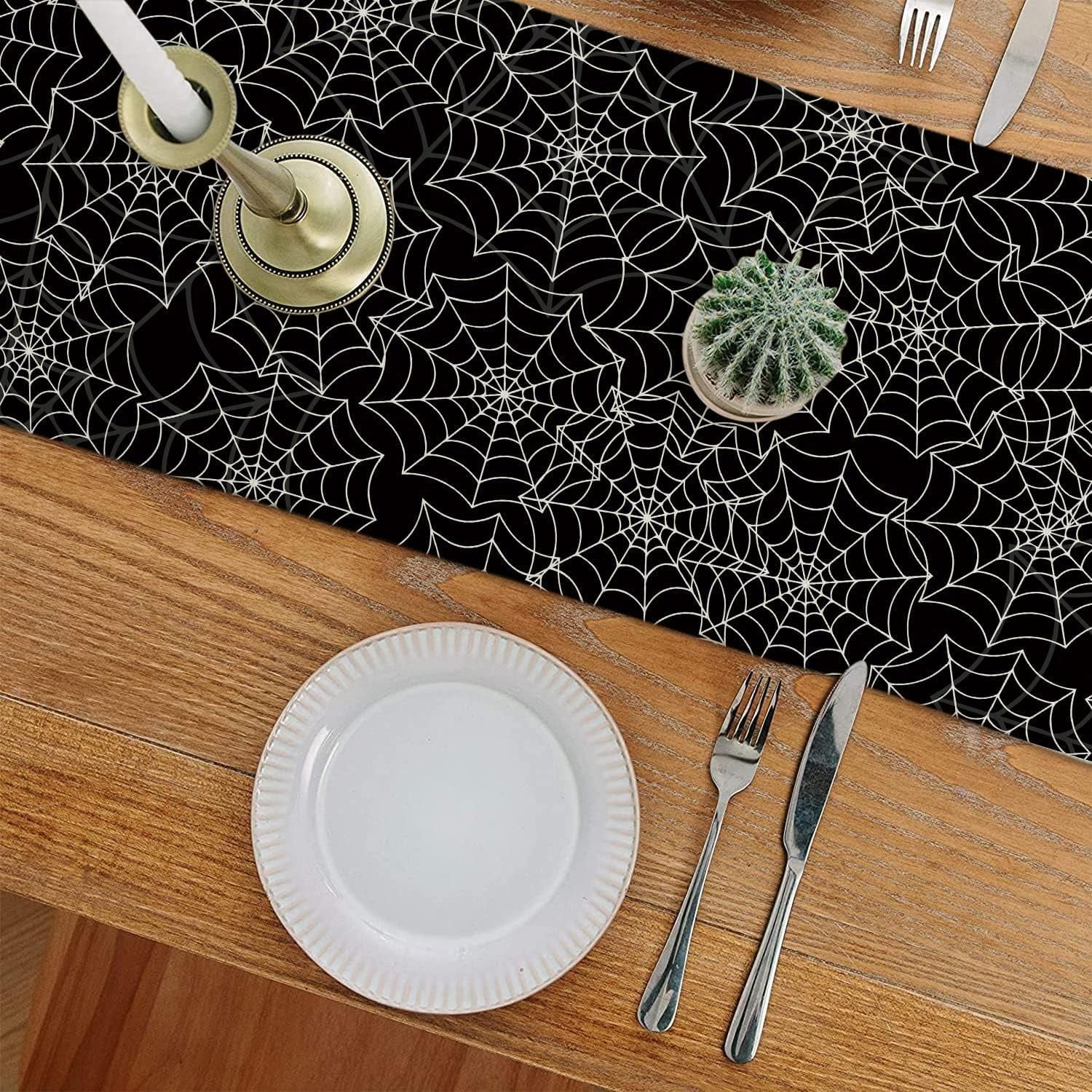 halloween-table-runner-spider-web-black-linen-table-runners-for-seasonal-holidays-indoor-outdoor-kitchen-dining-party-home-decor-13-x-108-inch