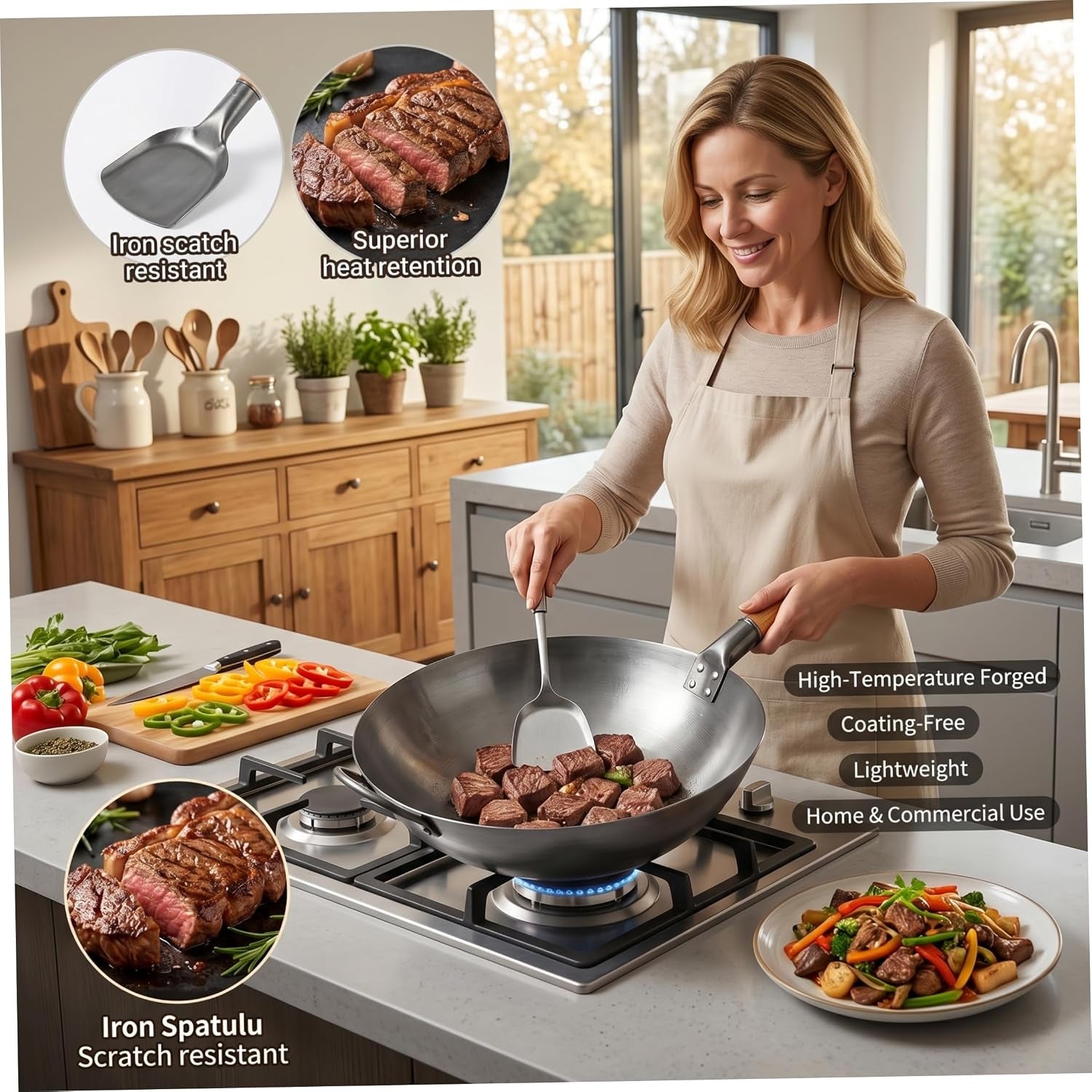 wok-pan-nonstick-wrought-iron-wok-uncoated-forged-iron-stir-fry-pan-with-wooden-handle-silver-15-inch