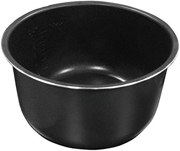 3-Qt Ceramic Non-Stick Inner Cooking Pot for Rice, Slow Cooking, Black4