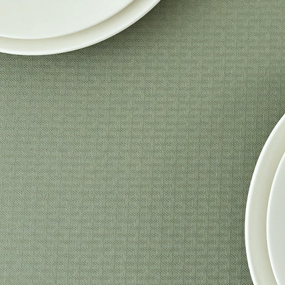 Rectangle Tablecloth Weaved Pattern Waterproof Spillproof Wrinkle Free Table Cloth, Kitchen Dining Tabletop Decoration, Fabric Table Cover for Holiday Parties, 52 X 70 Inch, Sage Green9