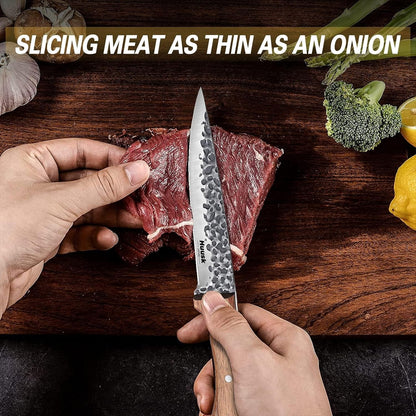 Huusk Knives from Japan, Boning Knife for Meat Cutting 6 Inch7