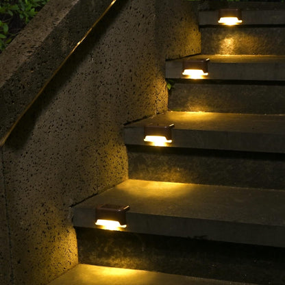 Solar Deck Lights 12 Pack, Waterproof Led Lights, Warm White1