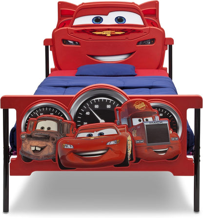 Plastic 3D-Footboard Twin Bed, Disney/Pixar Cars5