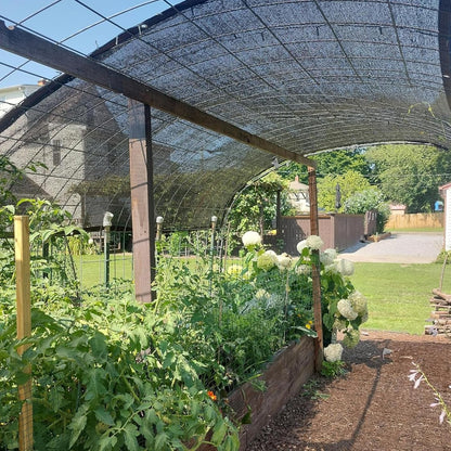 Shade Cloth for Garden Plants Greenhouse, 40-50% Sunblock Neting -For Outdoor Garden Lawn Plant Sun Shade Cloths for Kennel Chicken Coop Easier to Hang Net Cover4