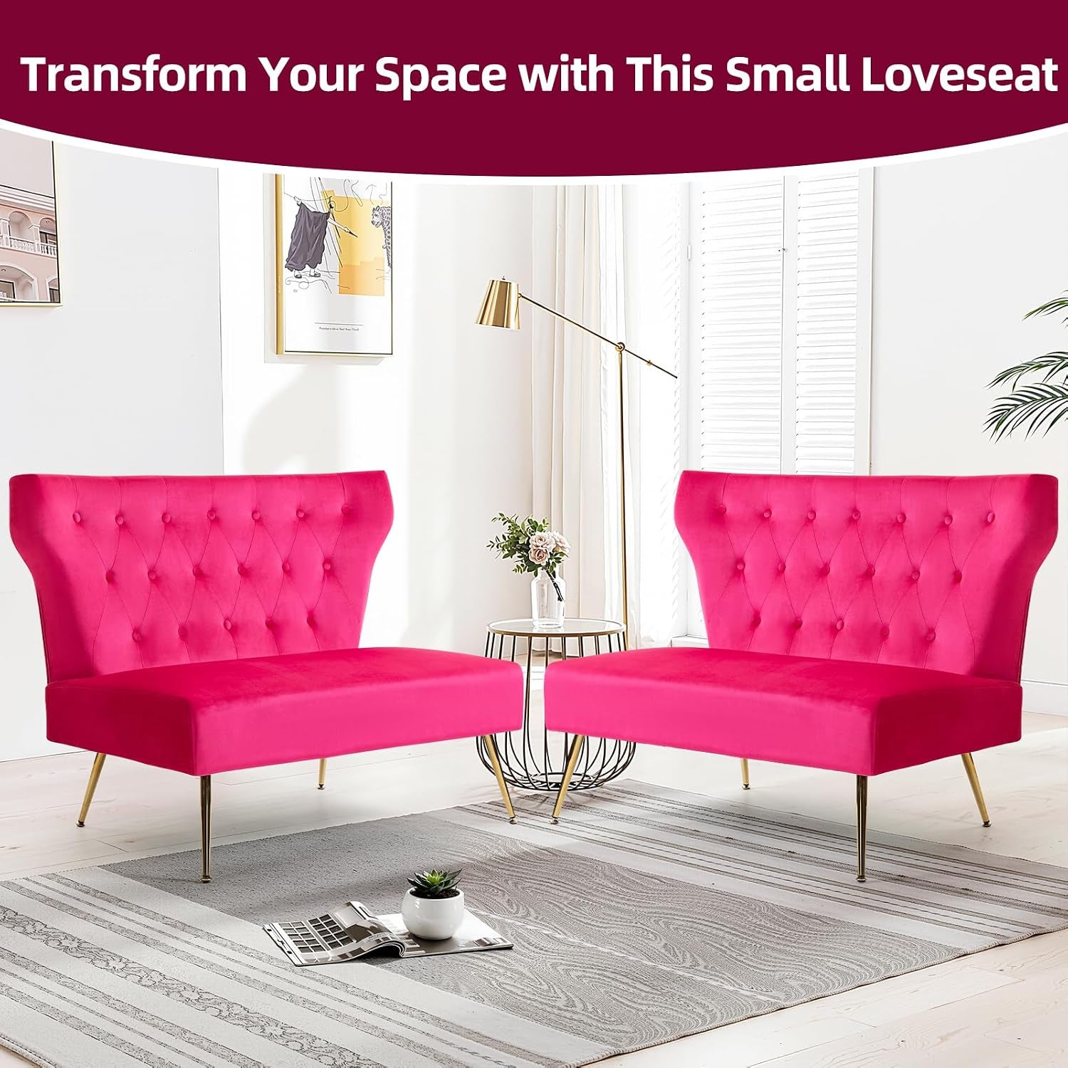 small-velvet-sofa-soft-upholstered-40-armless-loveseat-couch-with-high-density-foam-modern-tufted-cushion-with-gold-legs-for-bedroom-dorm-apartment-girls-teens-easy-assembly-fuchsia
