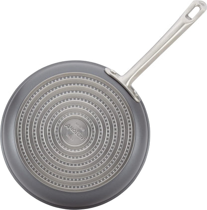 Accolade Forged Hard Anodized Nonstick Pots & Pans - Induction Cookware Set - 12 Piece - Moonstone Gray16