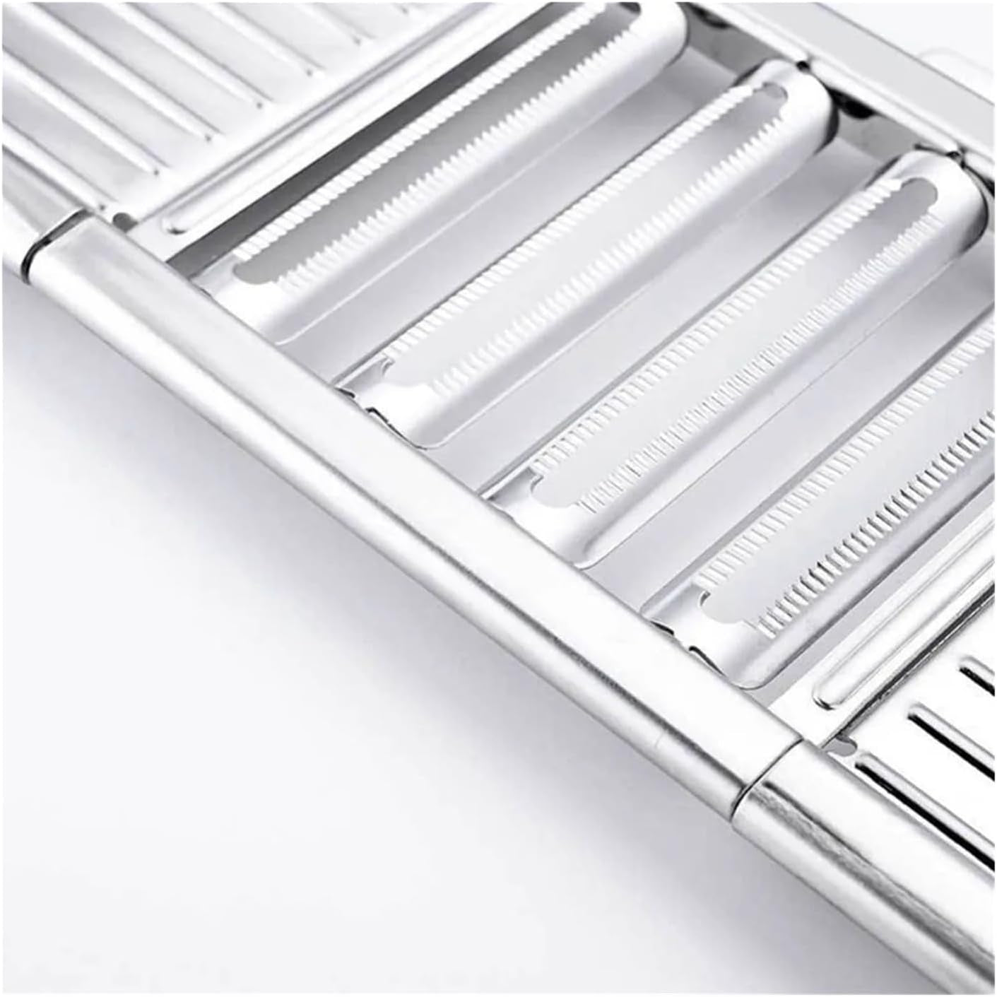 4-in-1-stainless-steel-mandoline-slicer-adjustable-vegetable-grater-and-peeler-with-3-interchangeable-blades-for-potatoes-carrots-cucumbers-dishwasher-safe-kitchen-tool-silver