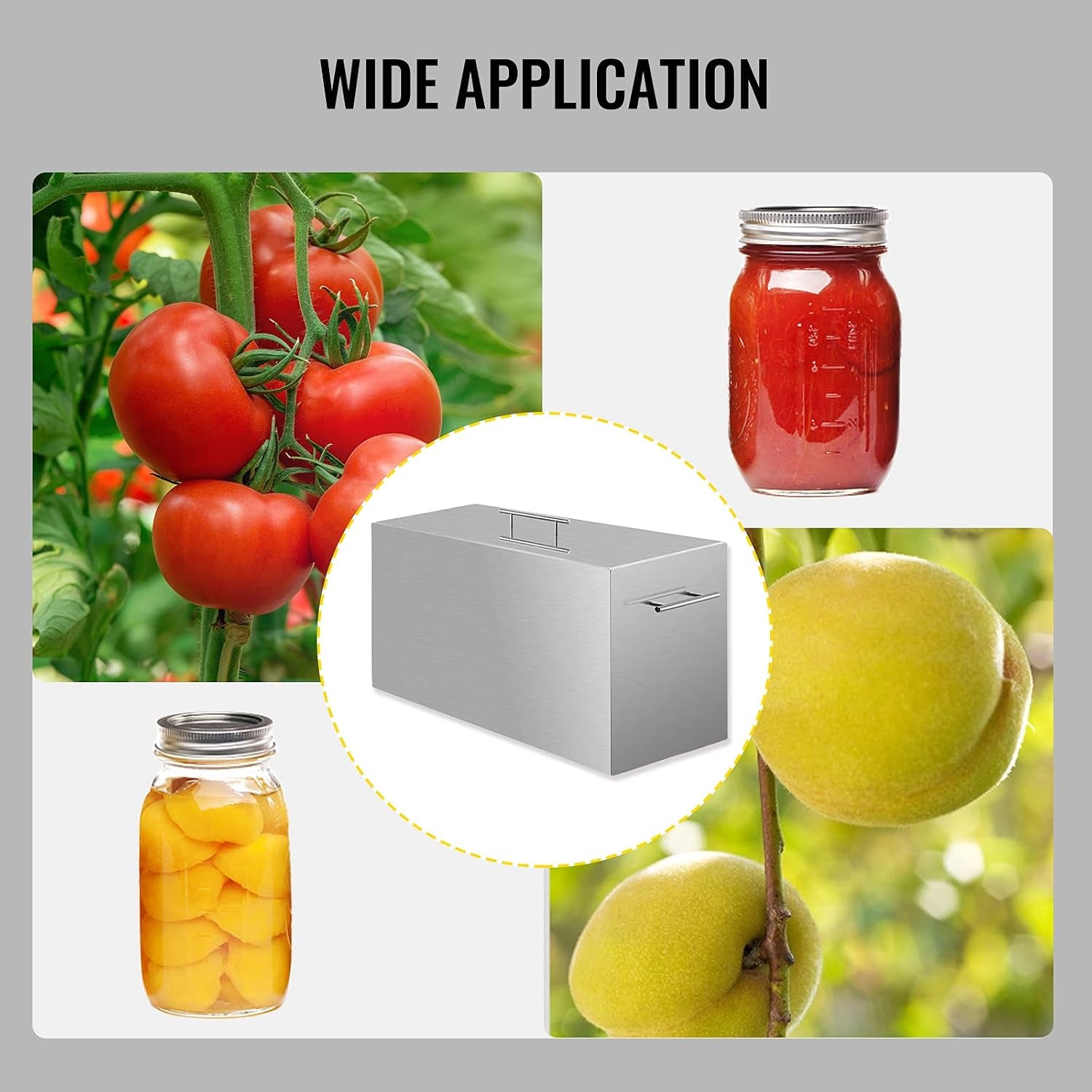 15-quart-water-bath-canner-stove-top-canning-pot-with-2-canning-racks-304-food-grade-stainless-steel-flat-bottom-brushed-design-holds-15-quart-jars