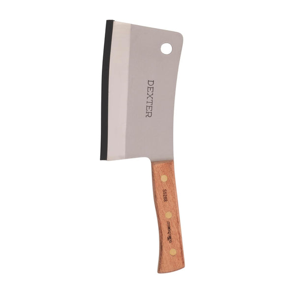 '-Russell S5288 8-Inch Heavy Duty Cleaver Knife, Traditional Series Professional Butcher and Chef Cleaver, High-Carbon Stainless Steel Blade with Riveted Rosewood Handle, USA Made1