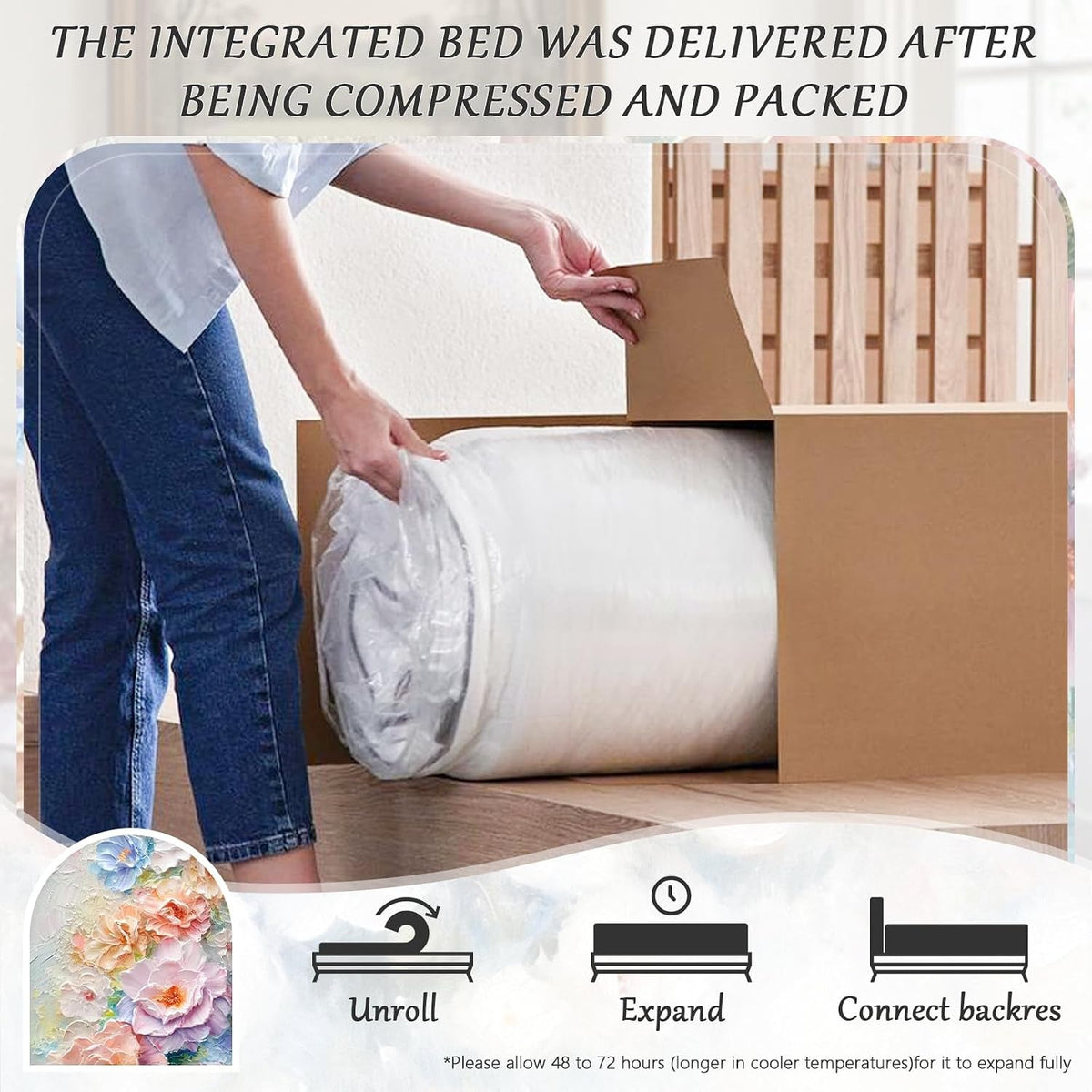 king-compression-bed-boneless-bed-frame-with-mattress-and-headboard