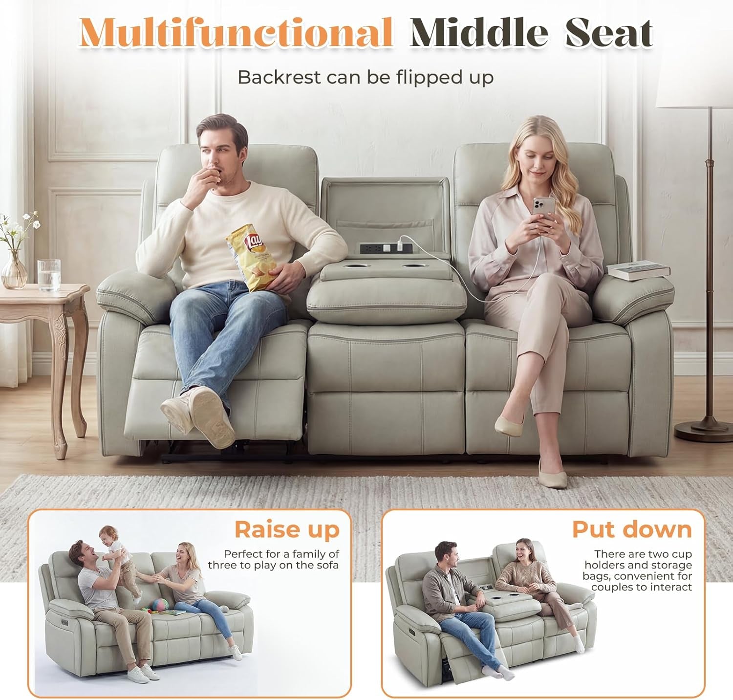 3-seater-reclining-sofa-with-drop-down-table-breathable-leather-electric-reclining-couch-wall-hugger-recliner-with-cup-holder-usb-type-c-for-living-room-furnituregray-3-seater