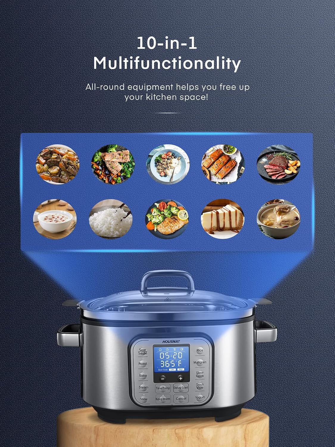 10-in-1-slow-cooker-6qt-stainless-steel-inner-pot-with-slow-cook-saute-steam-smart-timer-108-428-f-temperature-control-24h-delay-start