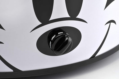 Disney Mickey Mouse 6-Quart Slow Cooker with Trivet by  - Food & Dip Warmer for Parties - Electric Slow Cooker with Glass Lid & Disney Icon Handle - Includes Mickey Glove Silicone Trivet4