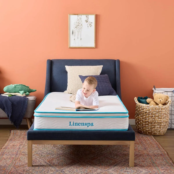 8 Inch Hybrid Mattress - Twin - Bed in a Box8