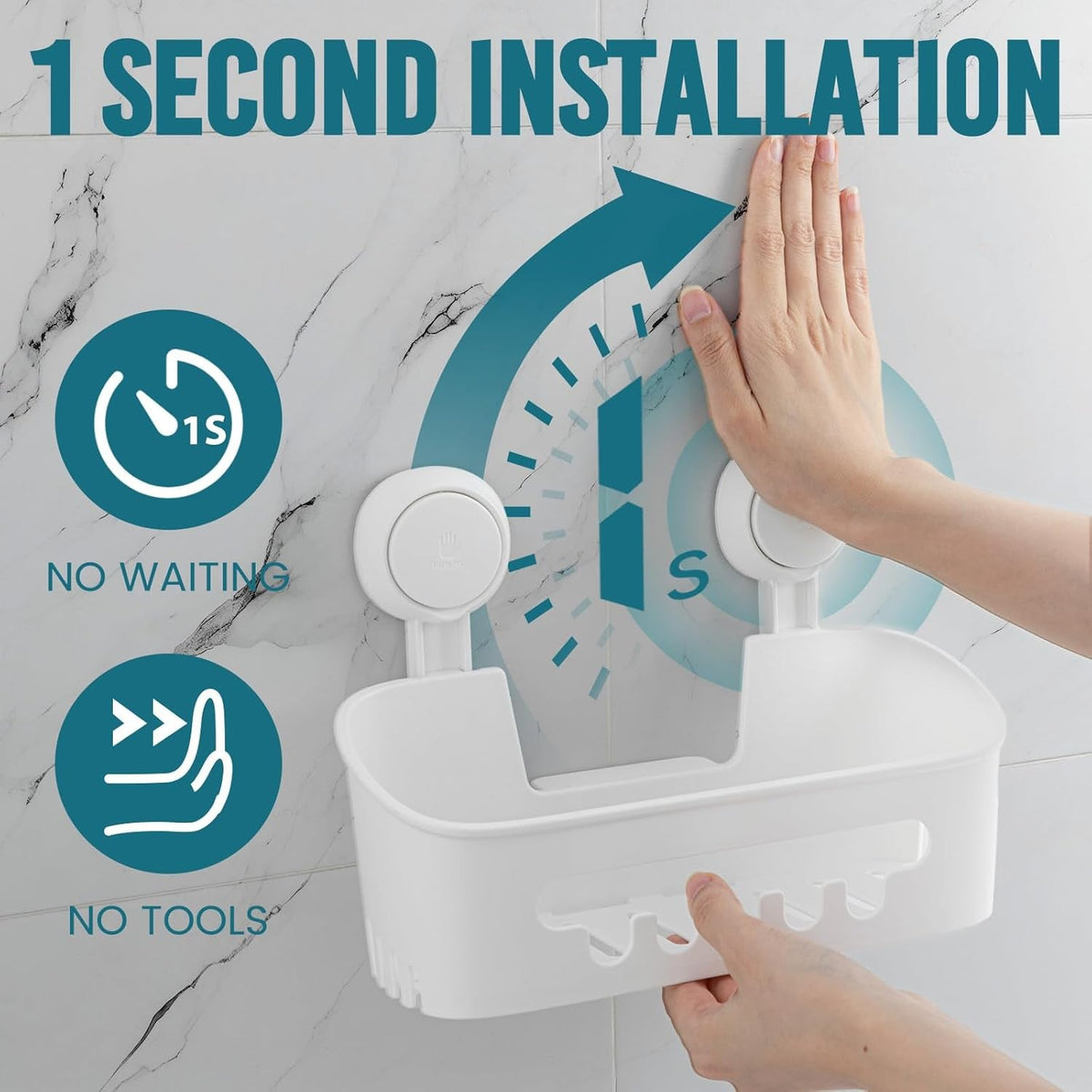 shower-caddy-suction-cup-2-pack-heavy-duty-bathroom-organizer-removable-shelves-for-inside-shower-shampoo-waterproof-suction-plastic-storage-for-bathroom-accessories-holder-white