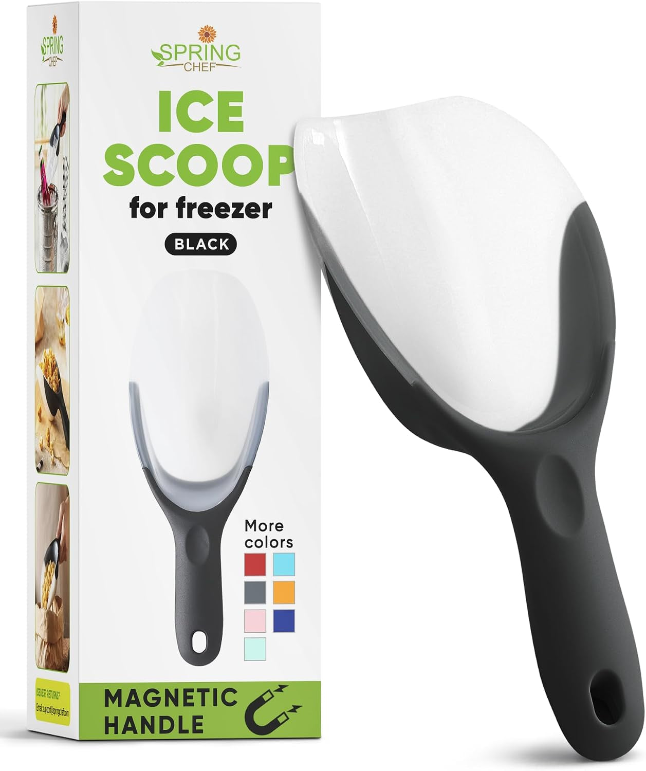 magnetic-ice-scoop-for-freezer-bpa-free-food-scooper-black-flexi-plastic-popcorn-scoop-with-soft-grip-handle-dishwasher-safe-ice-scooper-food-scooper-for-flour-grains-pet-food