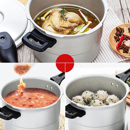 Aluminium Pressure Cooker Explosion-Proof Pressure Cooker Gas Stove Energy-Saving Safety Cooking Utensils7
