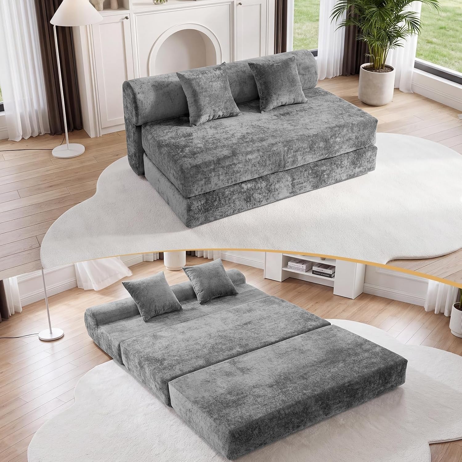 59-convertible-sofa-bed-boneless-sleeper-chair-couch-bed-with-2-pillows