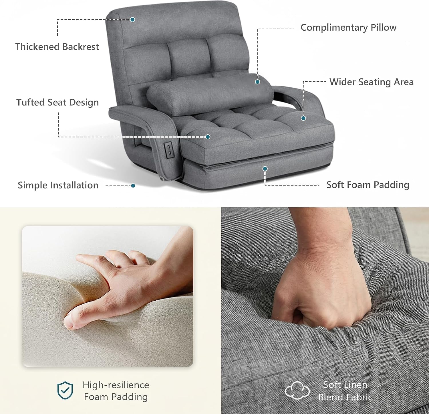 comfy-floor-chair-with-adjustable-backrest-gaming-sofa-chairs-grey