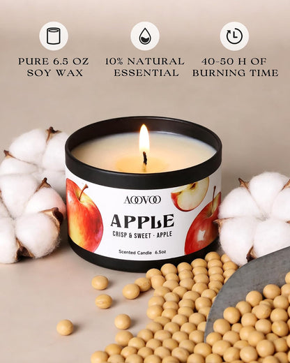 Fall Candle Set - 4 Pack Scented Candles for Home Autumn Decor Gift5