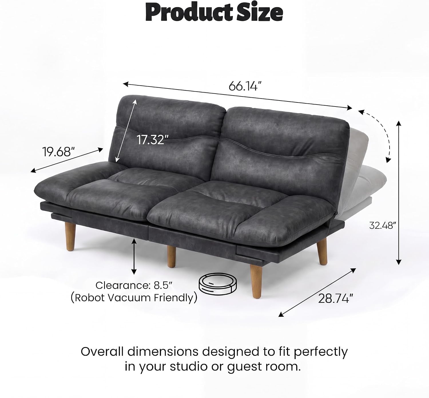 futon-sofa-bed-66-loveseat-with-adjustable-armrest-backrest