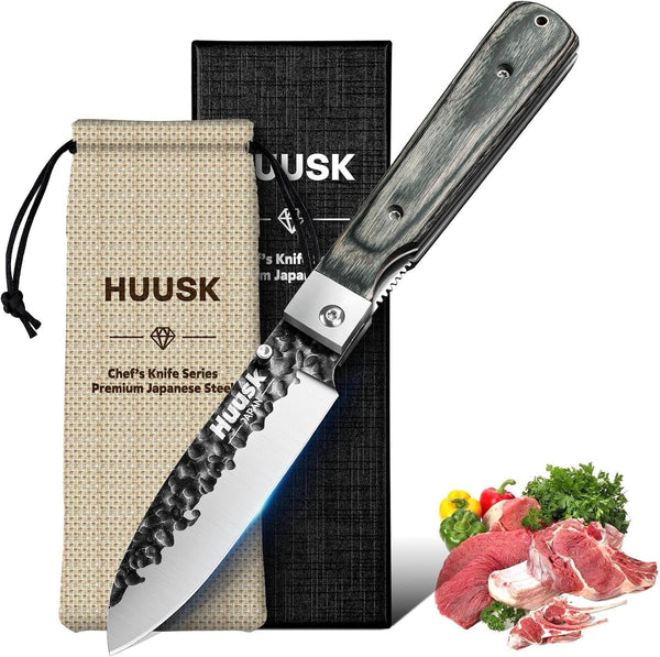Japanese Folding Santoku Knife - Pocket Chef Knife1