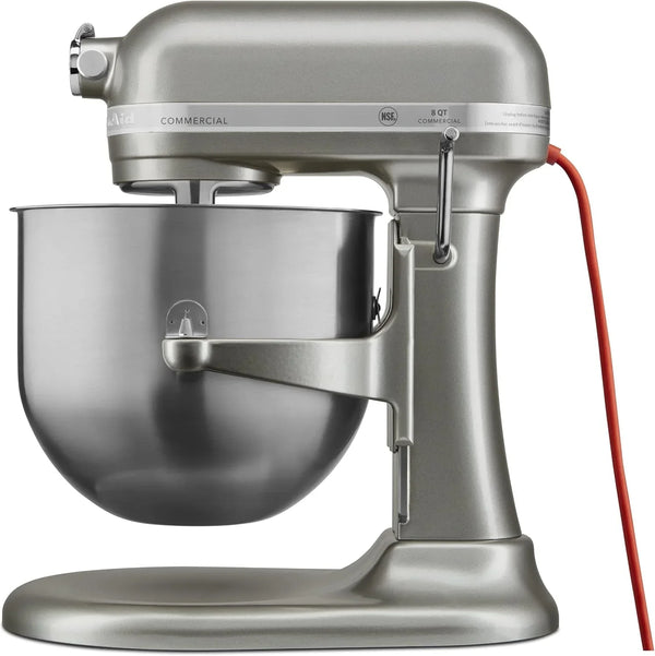 Kitchenaid KSM8990CU 8-Quart Commercial Countertop Mixer, 10-Speed, Gear-Driven, Contour Silver6