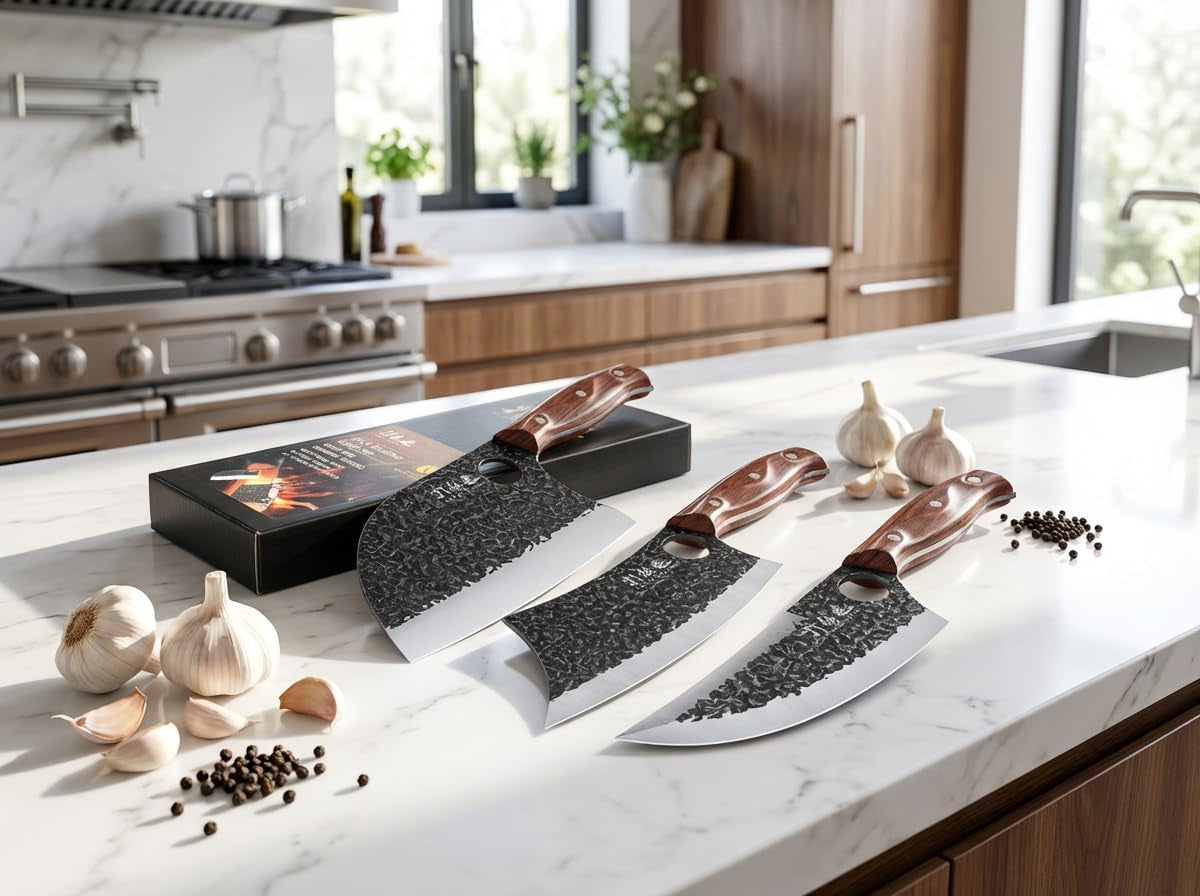 3pcs-butcher-knife-set-7-butcher-meat-cleaver-7-serbian-chef-knife-and-6-5-viking-knife-hand-forged-kitchen-knife-set-with-plastic-handle-geat-for-home-camping-bbq-unique-finger-hole-design