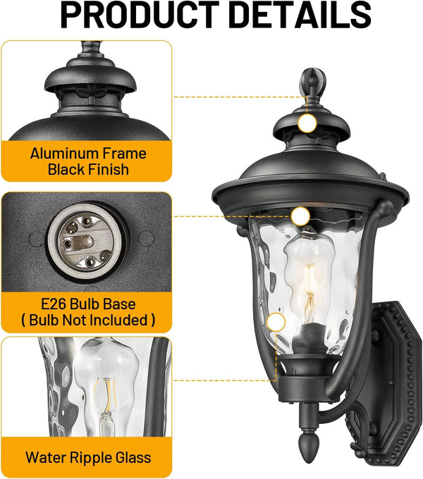 Porch Lights Outdoor Light Fixtures Wall Mount Exterior Lights5