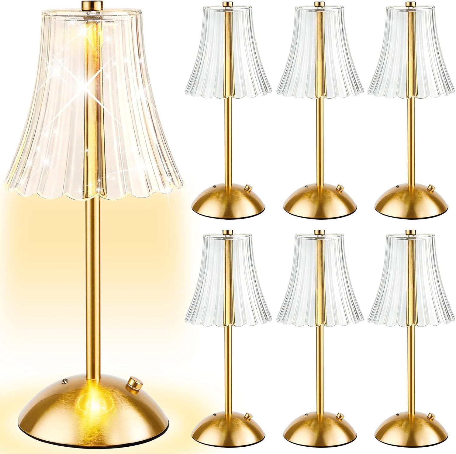 6-pcs-cordless-table-lamp-rechargeable-touch-lamp-gold-flower
