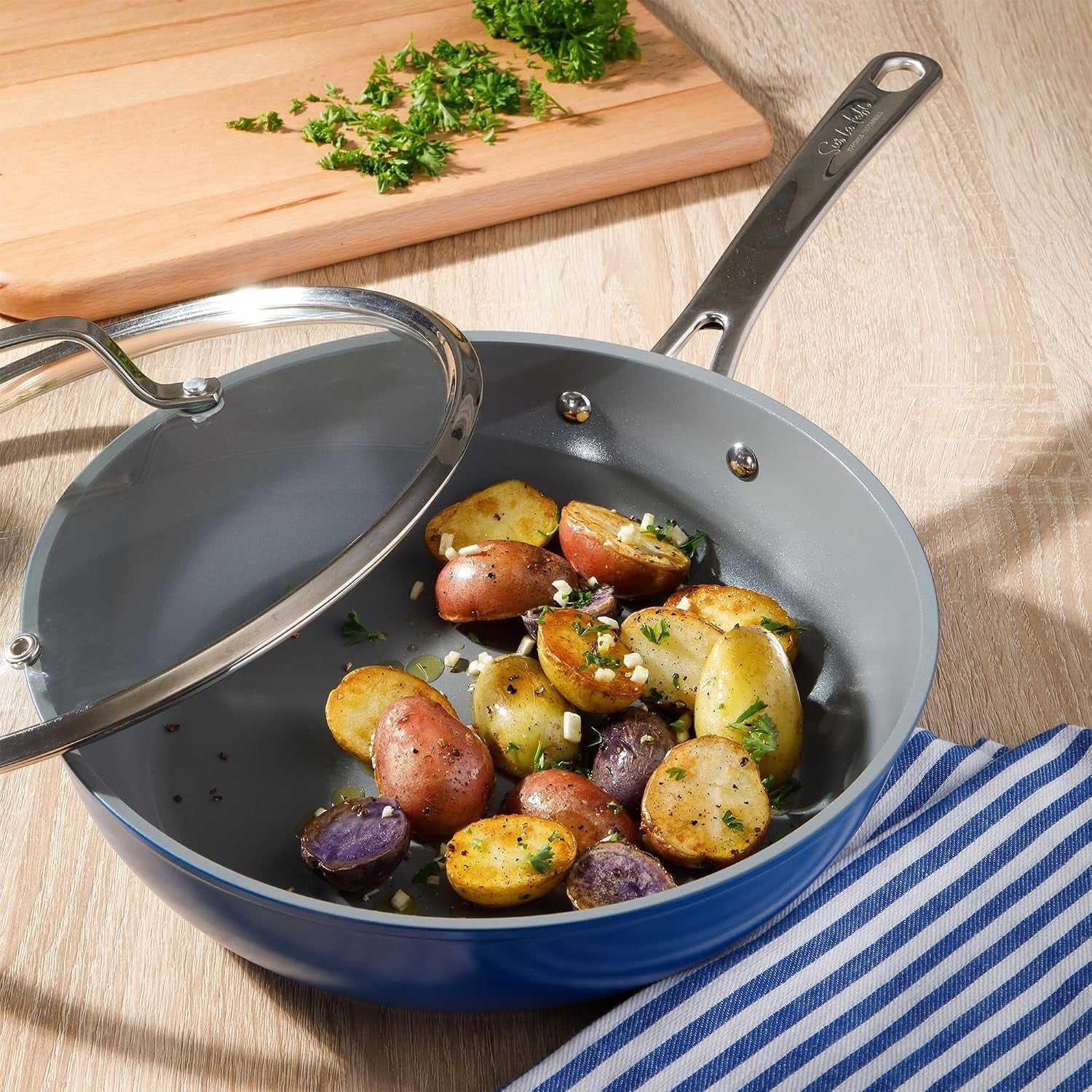 sur-la-table-kitchen-essentials-cool-commune-hard-anodized-10-piece-pfa-free-ceramic-non-stick-interior-forged-durable-aluminum-pots-and-pans-cookware-set-blue-induction-compatible