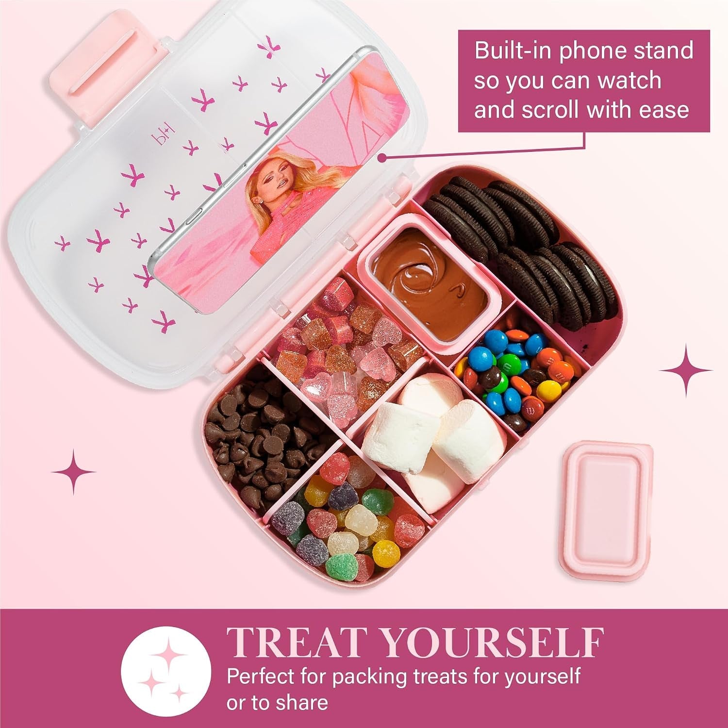 2-pack-bento-style-snack-boxes-7-compartment-lunch-containers-with-built-in-phone-stand-removable-dividers-and-dip-containers-pink-bow-print