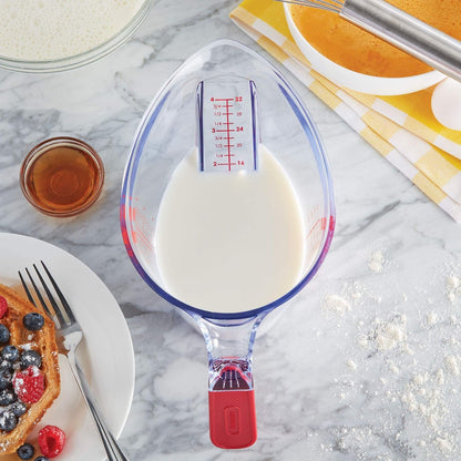 Pro Angled Measuring Cup, 4 Cup Capacity - Easy Read Measurement Markings, Dishwasher Safe Measuring Cup for Baking and Cooking3