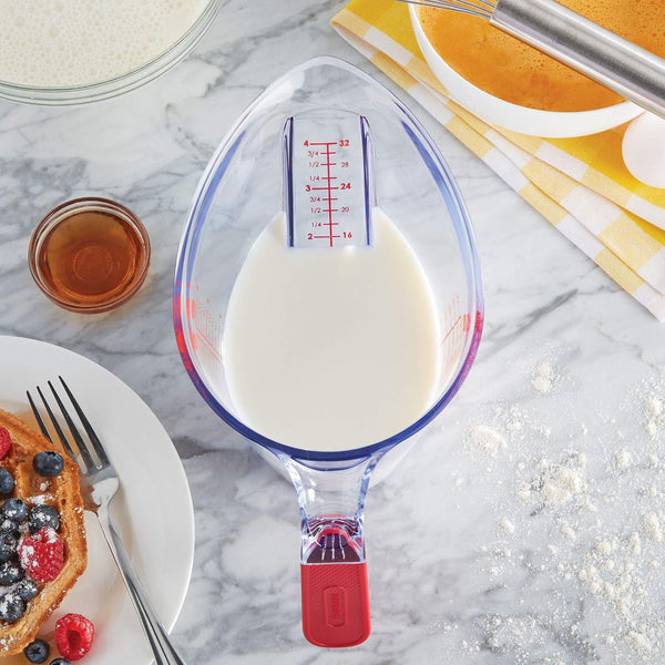 Pro Angled Measuring Cup, 4 Cup Capacity - Easy Read Measurement Markings, Dishwasher Safe Measuring Cup for Baking and Cooking3