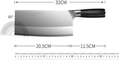 Meat Cleaver, 8 Inch Kitchen Knives Ultra-Sharp Stainless Steel Chef Special Slicing Knife Chopping Knives2