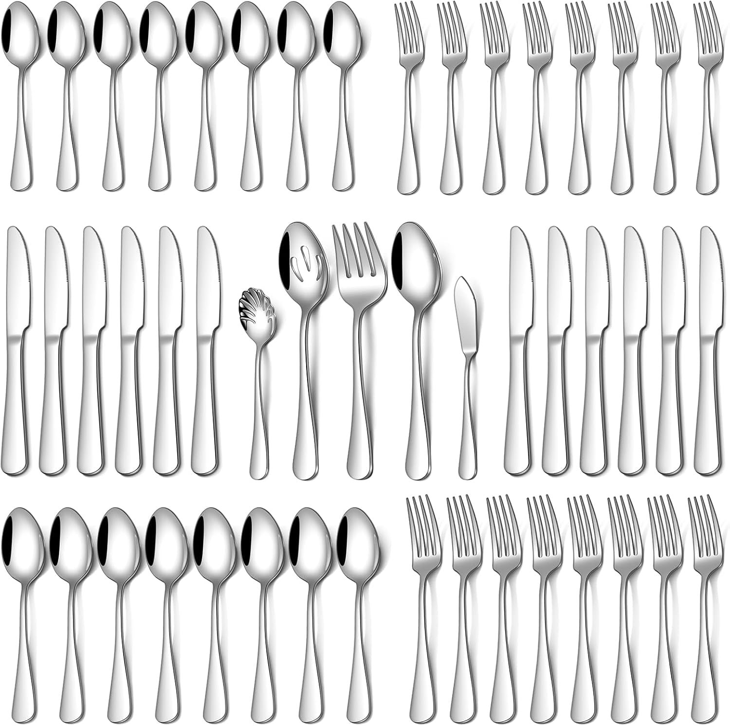 45-piece-silverware-set-for-8-with-serving-utensil-set-food-grade-stainless-steel-flatware-set-include-forks-spoons-knives-dishwasher-safe-for-home-hotel-restaurant-wedding-mirror-polished