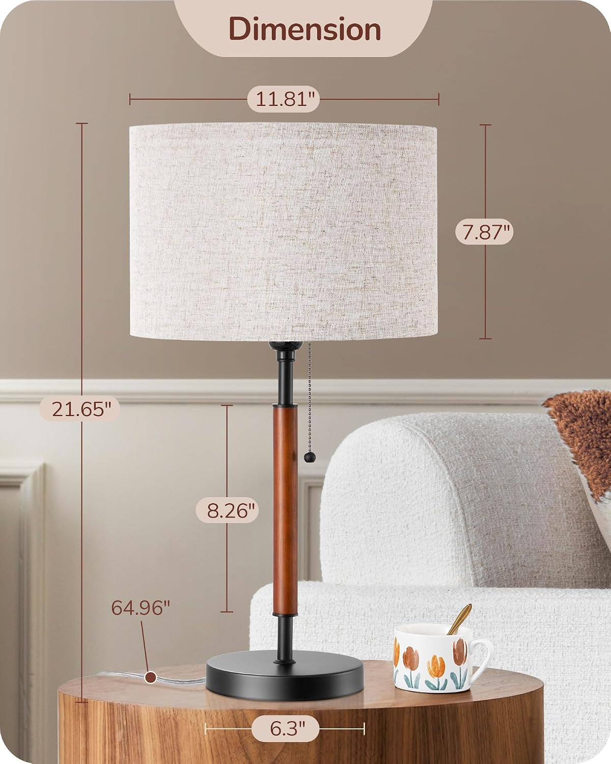 mid-century-table-lamp-set-of-2-pull-chain-switch-metal-base