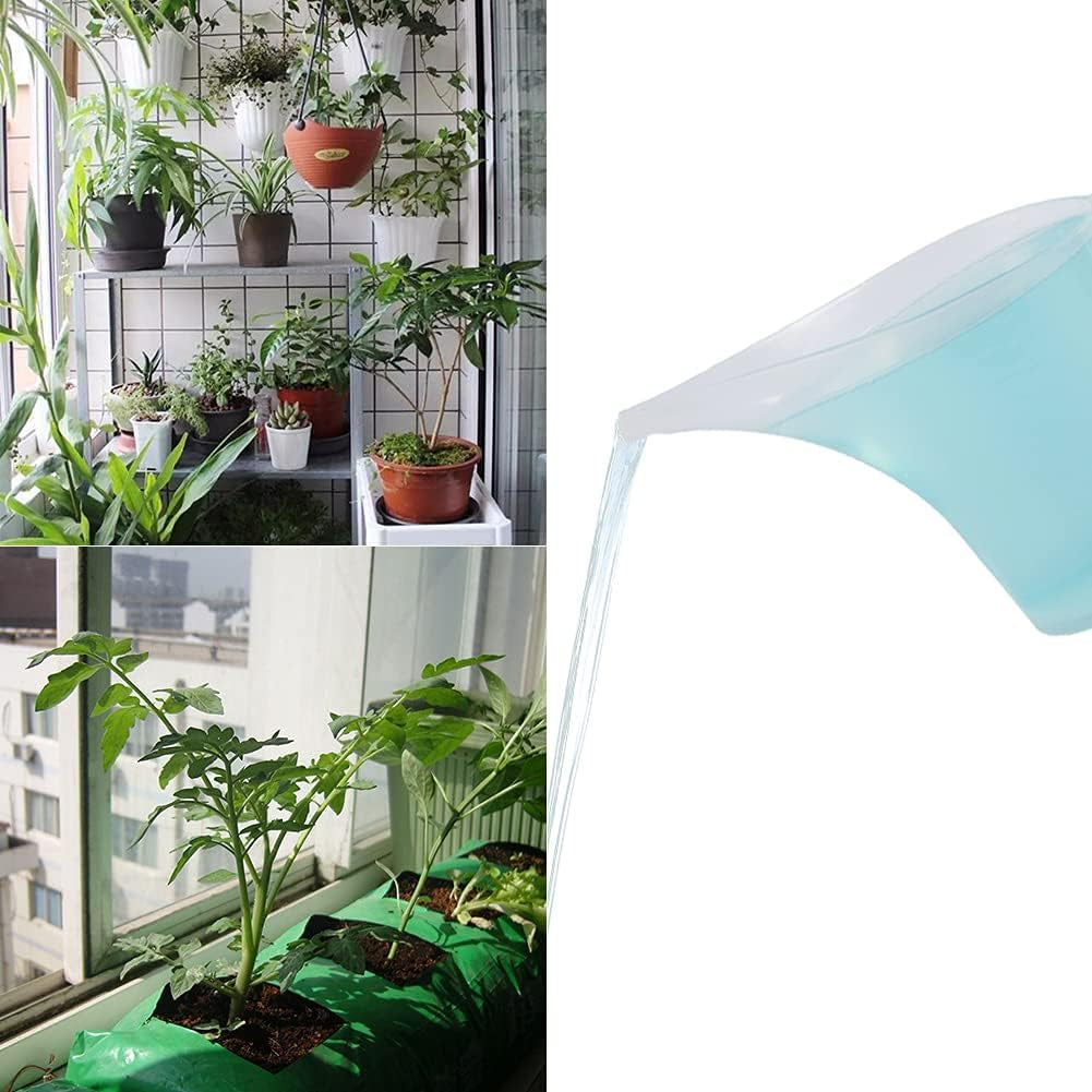 4-pack-plastic-funnel-pitcher-measuring-cup-with-long-spout-large-capacity-easy-pour-cup-perfect-for-bakeware-mold-oils-watering-plants1000ml