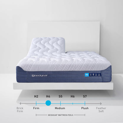 H4 Performance® Pillowtop Mattress - Medium Hybrid Memory Foam Mattress - Adaptive React™ Foam + Responsive Coils - Advanced Airflow + Cooling Technology2