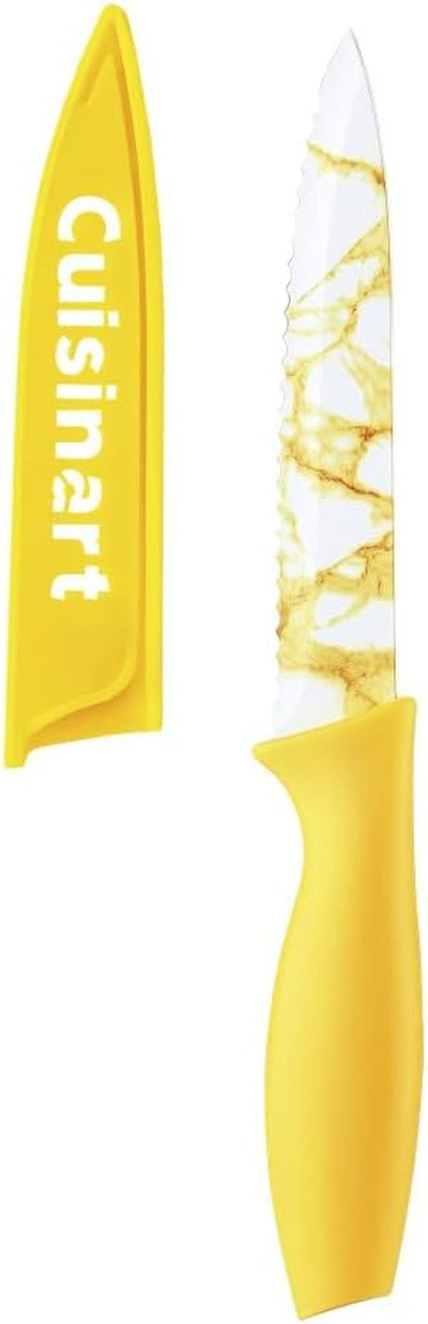 C55CB-11PM Advantage Cutlery 11-Piece Marble Knife Cutting Board and Knive Set, Multi-Color | Multi-Color Finish5