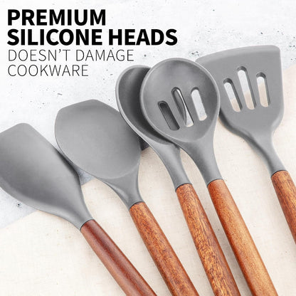 5 Piece Silicone Utensil Set9