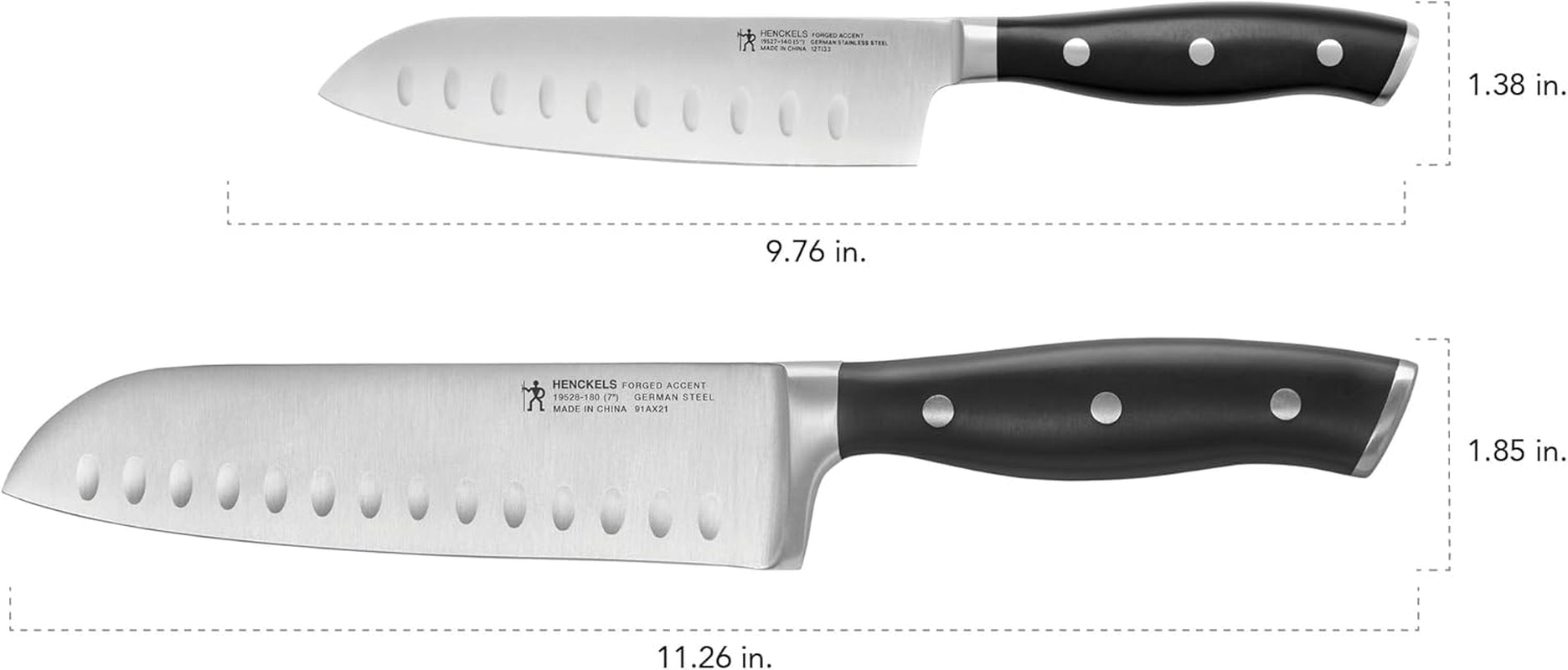 henckels-forged-accent-razor-sharp-2-pc-knife-set-santoku-knife-5-inch-santoku-knife-7-inch-german-engineered-informed-by-100-years-of-mastery-black