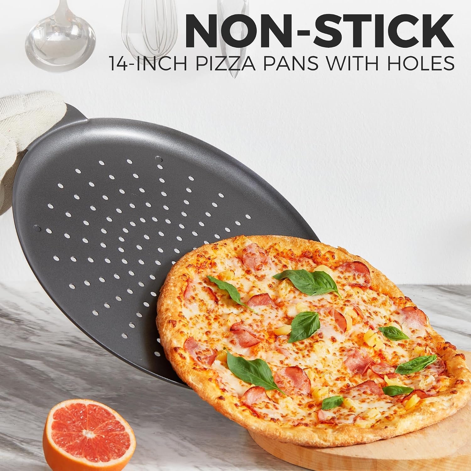 2-pack-pizza-pan-14-inch-with-holes-rust-free-nonstick-pizza-pan-for-oven-0-8mm-carbon-steel-perforated-pizza-tray-with-wider-handles-round-baking-sheet-for-frozen-homemade-pizza-grey