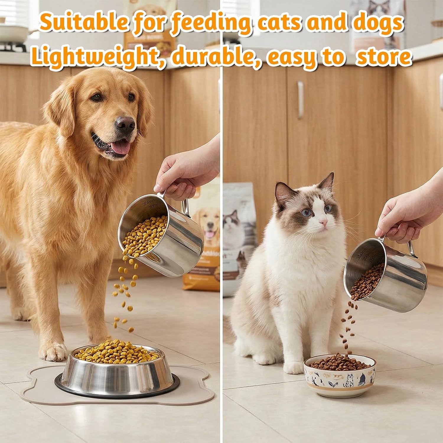dog-food-scoop-1-5-cup-304-stainless-steel-dog-food-measuring-cup-with-handle-durable-dog-cat-pet-food-scoop-cup-1-1-2-cups-measuring-scoops-for-dogs-cats-birds-rabbits-for-dry-food-and-treats